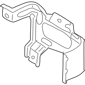 MR339863 Mopar Bracket Illustration 1 of 1