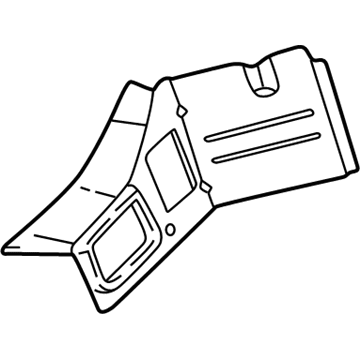 4575646AH Mopar Quarter Panel Extension Illustration 1 of 1