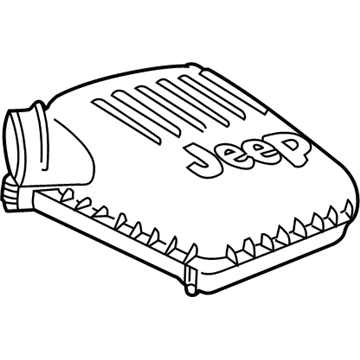 5013461AA Mopar Air Cleaner Cover Illustration 1 of 1