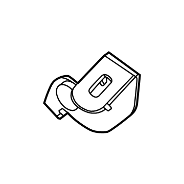 Mopar 68628989AA BRACKET-VACUUM PUMP 68628989AA Mopar BRACKET-VACUUM PUMP Illustration 1 of 1