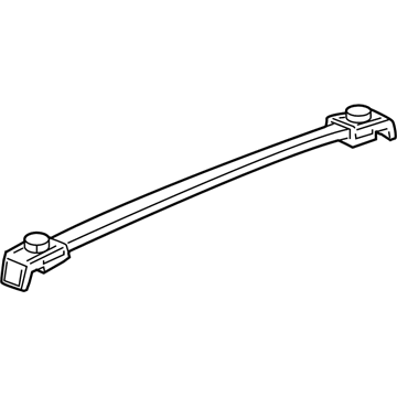5178271AC Mopar Luggage Rack Cross Rail Illustration 1 of 1