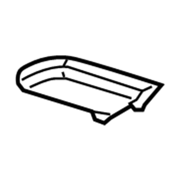 5178369AB Mopar Luggage Rack Cover Illustration 1 of 1