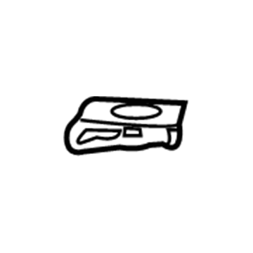 6105242AA Mopar Nut-U Illustration 1 of 1