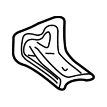 4783740 Mopar Bracket-Floor Pan To SILL Illustration 1 of 1