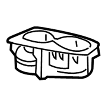 Jeep Grand Cherokee Cup Holder - 55196713AA