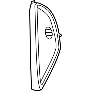 1QD23DX9AF Mopar Instrument Panel End Cover Illustration 1 of 1