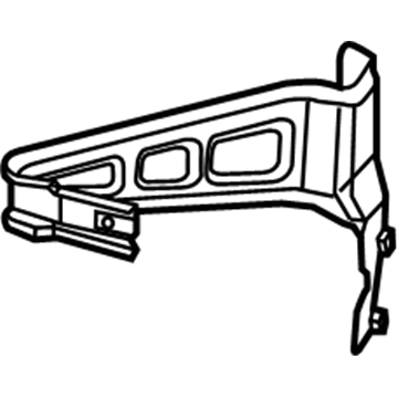 5155621AC Mopar Bracket-Washer Reservoir Illustration 1 of 1