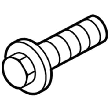 6507672AA Mopar Screw Illustration 1 of 1