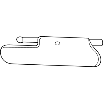 2008 Dodge Viper Sun Visor - UZ111X7AD