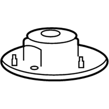 4862027AB Mopar Mount-STRUT Illustration 1 of 1