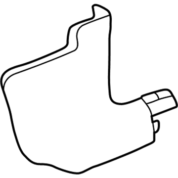 5GE67BD5AK Mopar Panel-COWL Side Trim Illustration 1 of 1