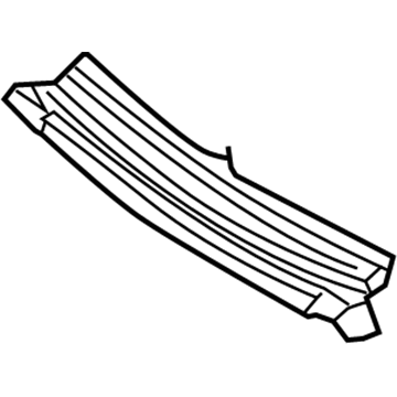 5257991AB Mopar Windshield Frame Illustration 1 of 1