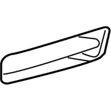 4805925AA Mopar Plug-Front FASCIA Illustration 1 of 1