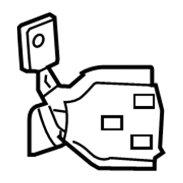 2010 Jeep Commander Door Hinge - 55369195AD