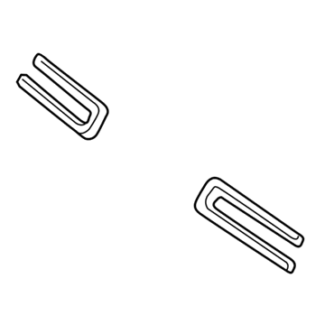 6NB35TZZAB Mopar Grille Illustration 1 of 1