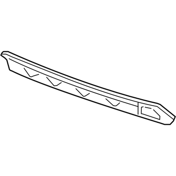 68092615AA Mopar Rear Valance Illustration 1 of 1