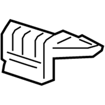 57010614AF Mopar Fascia Support Bracket Illustration 1 of 1