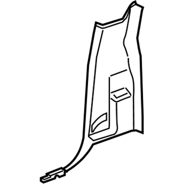 Mopar 5HP47ZJ8AA Panel-C Pillar 5HP47ZJ8AA Mopar Panel-C Pillar Illustration 1 of 1