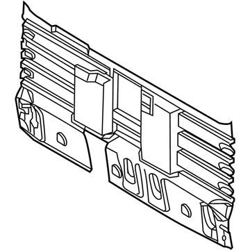 Mopar 5JK31XDVAA Carpet-Cab Back Panel 5JK31XDVAA Mopar Carpet-Cab Back Panel Illustration 1 of 1