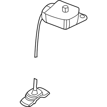 52019816AC Mopar Spare Tire Carrier Winch Illustration 1 of 1