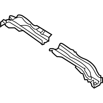 Mopar 55359949AA Floor Pan Crossmember 55359949AA Mopar Floor Pan Crossmember Illustration 1 of 1