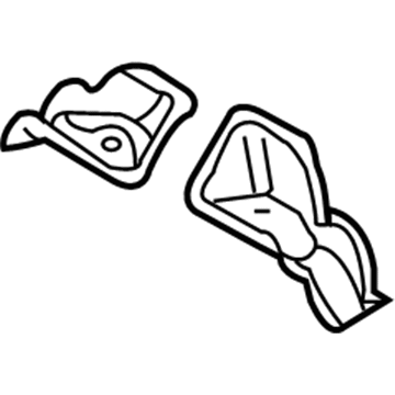 55359930AB Mopar Support-Floor Pan Illustration 1 of 1