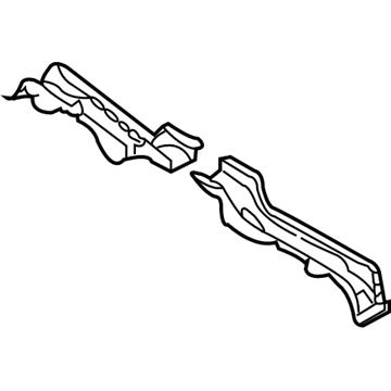 Mopar 55359576AB Floor Pan Crossmember 55359576AB Mopar Floor Pan Crossmember Illustration 1 of 1