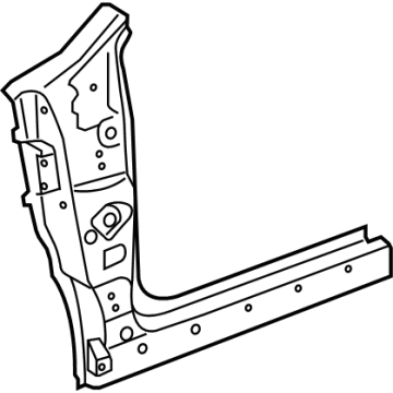 68104296AC Mopar Body Side Aperture Front Reinforce Illustration 1 of 1