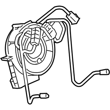 4649194AC Mopar Clock Spring Illustration 1 of 1