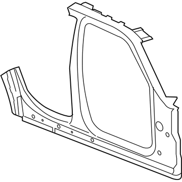 68034161AC Mopar Panel-Body Side Aperture Front Illustration 1 of 1