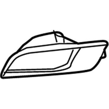 Jeep Compass Side Marker Light - 55112678AA