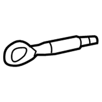 68271625AA Mopar Tow Hook Illustration 1 of 1
