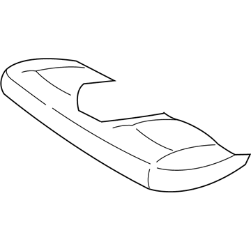 YB621L5AA Mopar Rear Seat Cushion Illustration 1 of 1