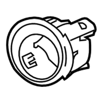 Mopar 5113000AA Park Distance Sensor 5113000AA Mopar Park Distance Sensor Illustration 1 of 1