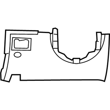 2019 Dodge Durango Steering Column Cover - 5SA98DX9AB