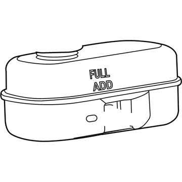 68193549AA Mopar Brake Master Cylinder Reservoir Illustration 1 of 1