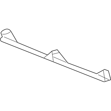 4865772AB Mopar Bracket-Trunk Pan To Frame CROSSMEMBER Illustration 1 of 1