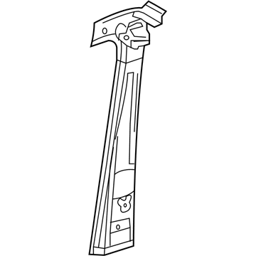 68008696AA Mopar B Pillar Panel Illustration 1 of 1