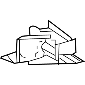 68008272AA Mopar Bracket Illustration 1 of 1