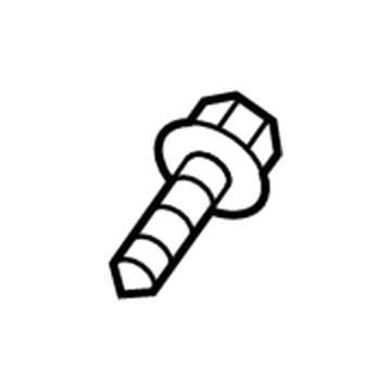 6510406AA Mopar Pan Head Screw Illustration 1 of 1