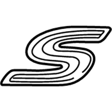 68089475AA Mopar NAMEPLATE-DECKLID Illustration 1 of 1