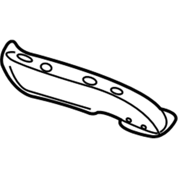 Mopar 55360062AA CROSSMEMBER-Floor Pan 55360062AA Mopar CROSSMEMBER-Floor Pan Illustration 1 of 1