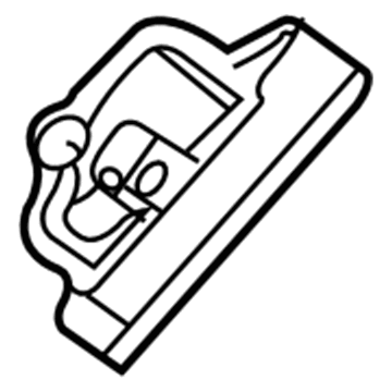 52128755AB Mopar Bracket-Jack STOWAGE Illustration 1 of 1