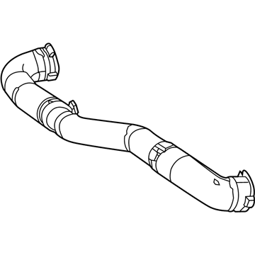 52014481AG Mopar Charge Air Cooler Hose Illustration 1 of 1