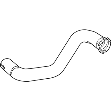 52014833AC Mopar Charge Air Cooler Hose Illustration 1 of 1