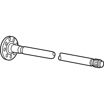 2005 Dodge Ram 3500 Axle Shaft - 5086984AB