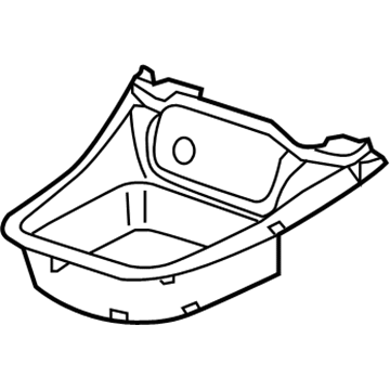 68202665AA Mopar Storage Bin Illustration 1 of 1