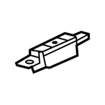 68174055AB Mopar Grab Handle Bracket Illustration 1 of 1