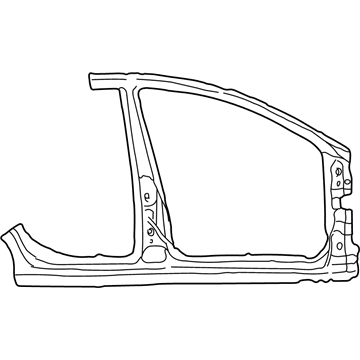 5080653AA Mopar Body Side Aperture Front Panel Illustration 1 of 1