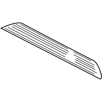 Mopar 55255903 Guard-Rear Bumper 55255903 Mopar Guard-Rear Bumper Illustration 1 of 1